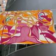 The Buddha, acryl op doek, 1,86 hoog x 2,70 breed &copy; Janet Blanken 2005