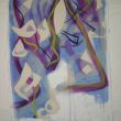 Fun! acryl op neteldoek, 1,15 breed x 1,60 hoog &copy; Janet Blanken 2002