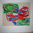 het monster, de koe en de haai, acryl op schildersdoek 2,14 x 2,50 m &copy; Janet Blanken 2012