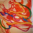 Geest, acryl op schildersdoek, 2,14  x 2,59 m &copy; Janet Blanken 2011