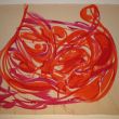 The cat 2,14 x 2,60 acryl on canvas &copy; Janet Blanken 2010